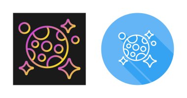 Bir dizi virüs, beyaz arka planda izole edilmiş bakteri simgeleri. vektör illüstrasyonu 