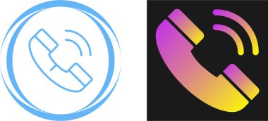 Çağrı merkezi simgeleri beyaz arka gruba ayarlandı