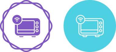 Wi-Fi simgeleriyle mikrodalga fırın yapmak. Basit özet simgeleri