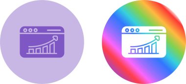 beyaz arkaplanda izole edilmiş çizgi pasta grafiği bilgi simgesi. 