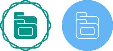 dizinler web simgesi vektör illüstrasyonu