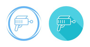 Basit tarzda ayarlanmış profesyonel simge, radar silahları