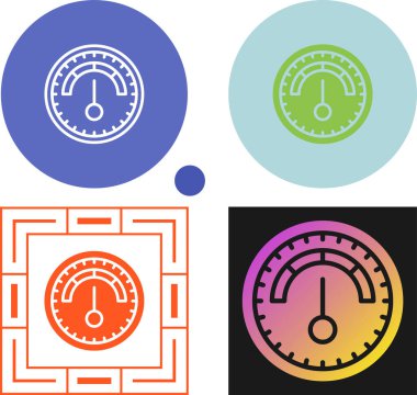 Barometers web icons simple illustration clipart