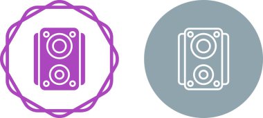 hoparlör simgesi vektör illüstrasyon tasarımı