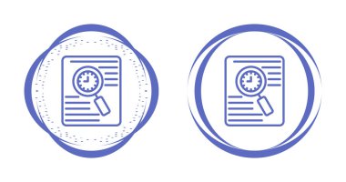 Belgeleri inceleyen büyüteç simgeleri