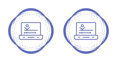 Basit çizgi vektör resimlemesi seti