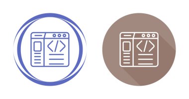 Web sitesi tasarım simgeleri, vektör illüstrasyonu