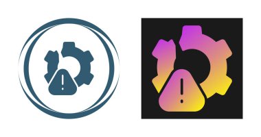 Management failure icons set, vector illustration