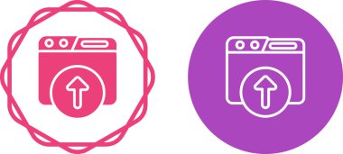 ok simgesi yükle vektör resimlemesi ayarla 