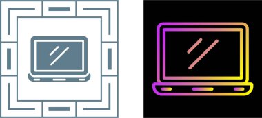 Siyah ve beyaz arkaplanda izole edilmiş kırık ekran simgesine sahip siyah akıllı telefon. Telefon ekranı simgesi. Rastgele dinamik şekiller. vektör