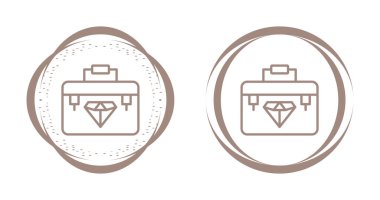 En çok satan, elmas simgeli çanta, vektör