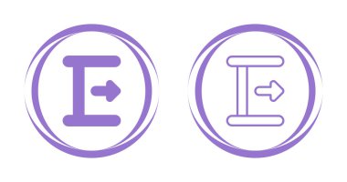 Kaydırma Kuralı simgeleri ayarlandı, vektör illüstrasyonu