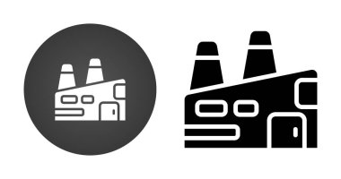 Yapı ve yapı ikonunun vektör çizimi. Ağ için yapı ve yapı sembolü seti.