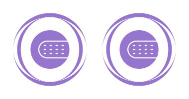 Tenis Topu Simgesi Logosu Tasarım Vektör Şablonu Çizim İşareti ve Sembol Pikselleri Mükemmel