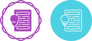 belge simgeleri ayarlandı, vektör illüstrasyonu basit tasarım