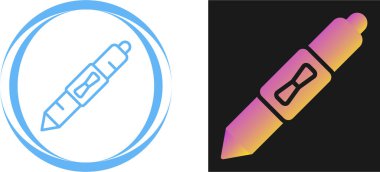  kalem simgeleri, vektör tasarımı 