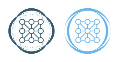 Dernek Kuralları web simgesi vektör illüstrasyonu