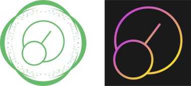 Beyaz arkaplandaki simgeleri ölçekle, vektör illüstrasyonu     