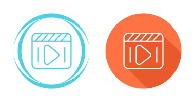 Düz Görüntü simgesinin vektör illüstrasyonu 