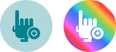 El İmleci, Simge Vektör Logo Şablonuna dokun