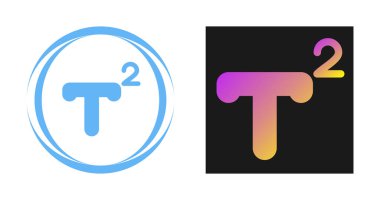 Superscript web simgesi vektör illüstrasyonu