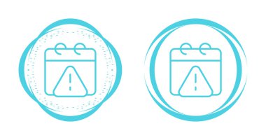 uyarı işareti simgesi vektör çizimi 