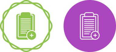 Pano simgeleri ayarlandı, vektör illüstrasyonu