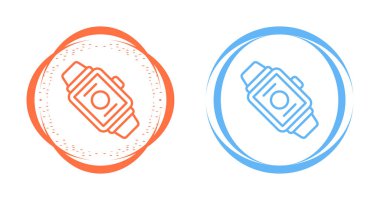 akıllı saat web simgeleri vektör resimlemesini ayarla