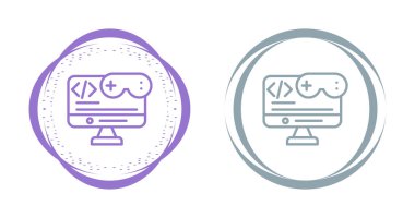 Beyaz arka planda izole edilmiş çizgi dünya küresi ve iki ok ikonu. Dünya ya da dünya. küresel ağ konsepti. Renkli taslak konsepti. vektör