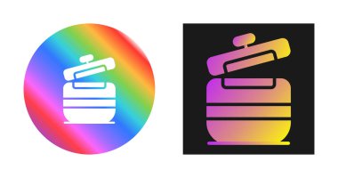 pot simgeleri ayarlandı, vektör illüstrasyon tasarımı 