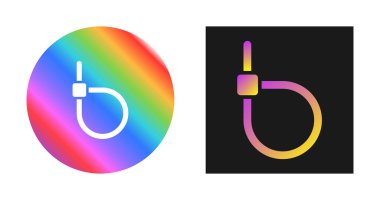 Kablo Kravat Hızlandırma Aracı simgeleri ayarlandı, vektör illüstrasyonu 