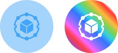 Basit modern vektör simgesi paketi, Blokzincir Analitikleri