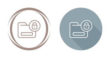 Kilitli Dizin Simgeleri ayarlandı. vektör illüstrasyonu