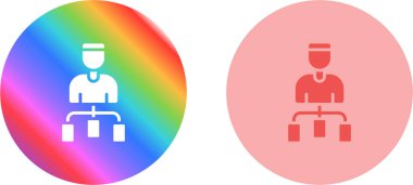 Teknoloji simgesi vektör illüstrasyon tasarımı