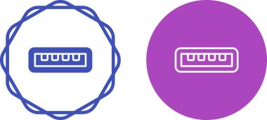 Teknoloji simgesi vektör illüstrasyon tasarımı