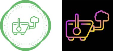 Teknoloji simgesi vektör illüstrasyon tasarımı