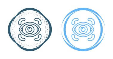 Soyut yaratıcı Göz simgesi seti. Göz sembolü.