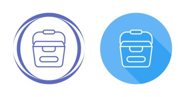 Modern Kova simgelerinin vektör illüstrasyonu     