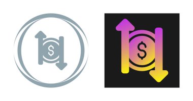 para simgesi, dolar işareti seti, vektör illüstrasyonu 