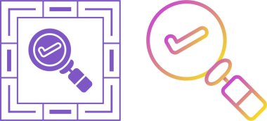 arama sembolü, büyüteç simgesi, web düğmesi, renkli illüstrasyon