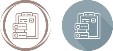 Satır dosya belgesini ayarla, indir ve dosya simgesini yükle. vektör.