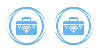 En çok satan, elmas simgeli çanta, vektör