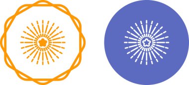 Yıldız web simge vektör çizim