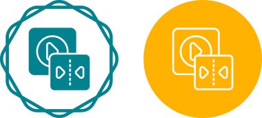 Beyaz arkaplanda grafik simgeleri olan bilgisayar monitörleri seti, vektör illüstrasyonu   