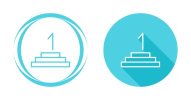 Satır Keki simgesi beyaz arkaplanda izole edildi. Doğum günün kutlu olsun. Renkli taslak konsepti. Vektör  