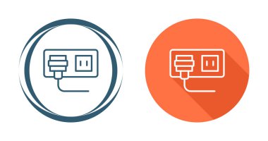 Hedef simgeleri olan bilgisayar dizinleri, güvenlik konsepti, vektör illüstrasyonu   