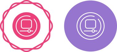 Çokluortam Video Oynatıcı Arayüzü için Kaydırma Düğmesi Şablonu 