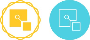 Seçim web simgeleri belirlendi, vektör illüstrasyonu