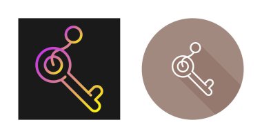 Anahtar web simgelerinin basit simgeleri    