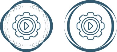 Beyaz arkaplanda izole edilmiş bilgisayar ram simgeleri kümesi, vektör illüstrasyonu     